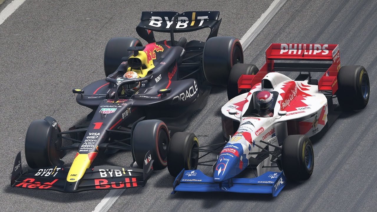 Max Verstappen vs Jos Verstappen | Red Bull 2024 vs Footwork 1996 at Monza