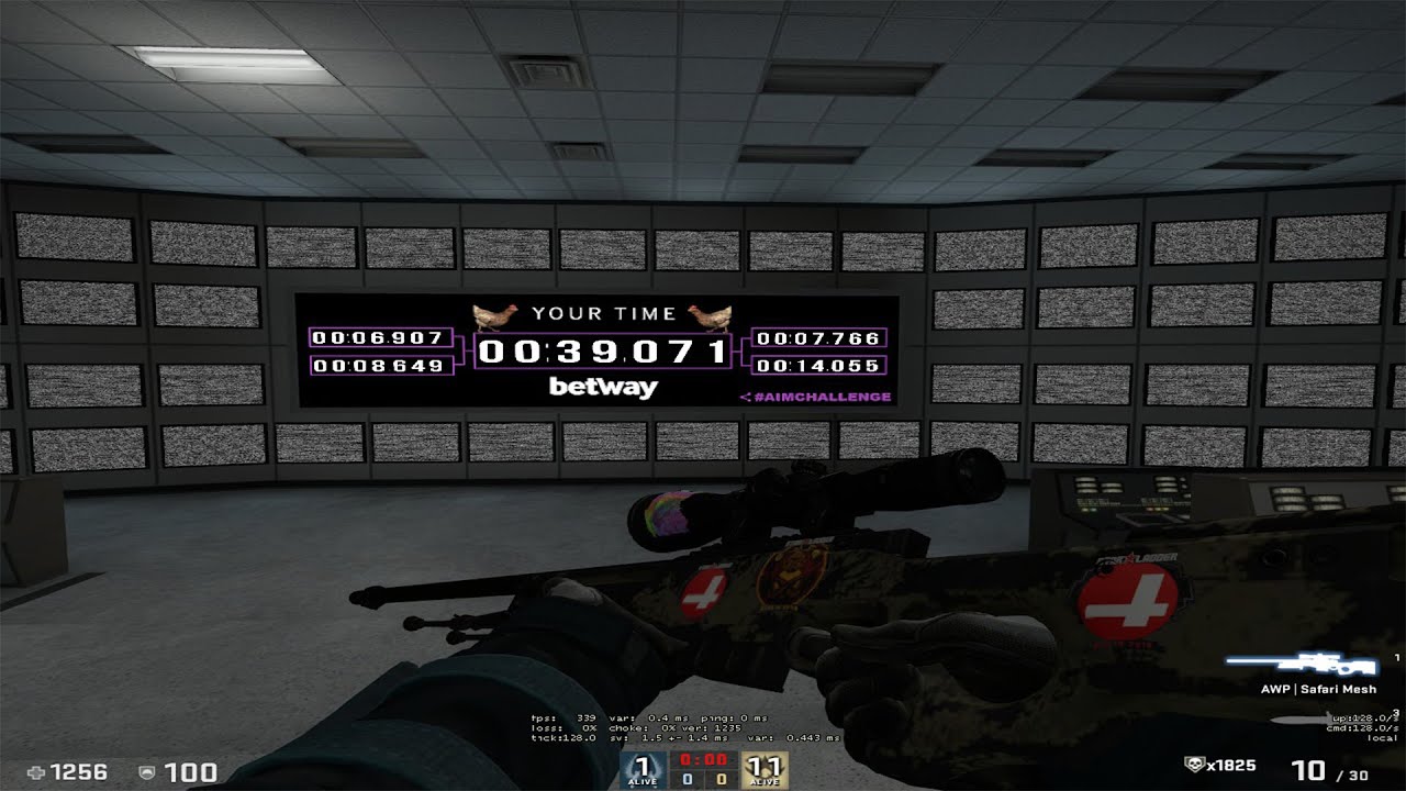 BETWAY AIM CHALLENGE 2.0 ~ 39.071 WR (best than FURIOUSSS record)