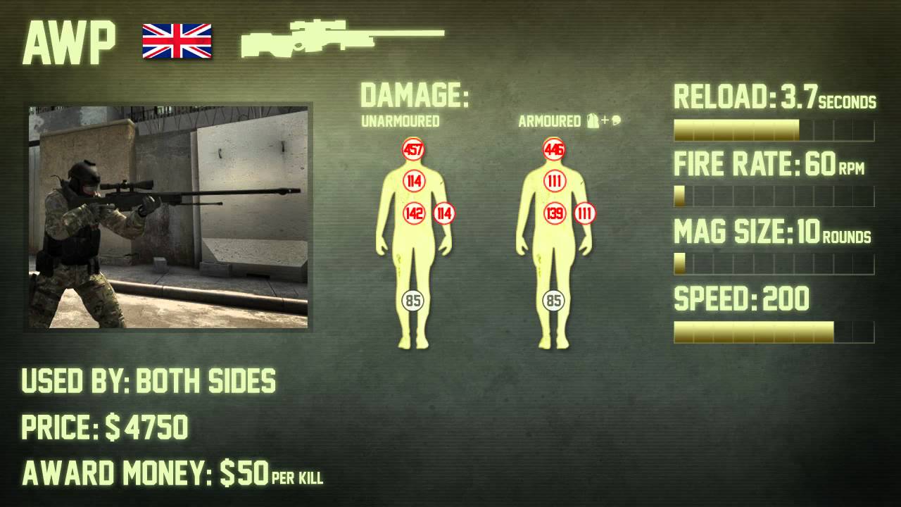 CS:GO AWP Weapon Guide (Counter Strike: Global Offensive)
