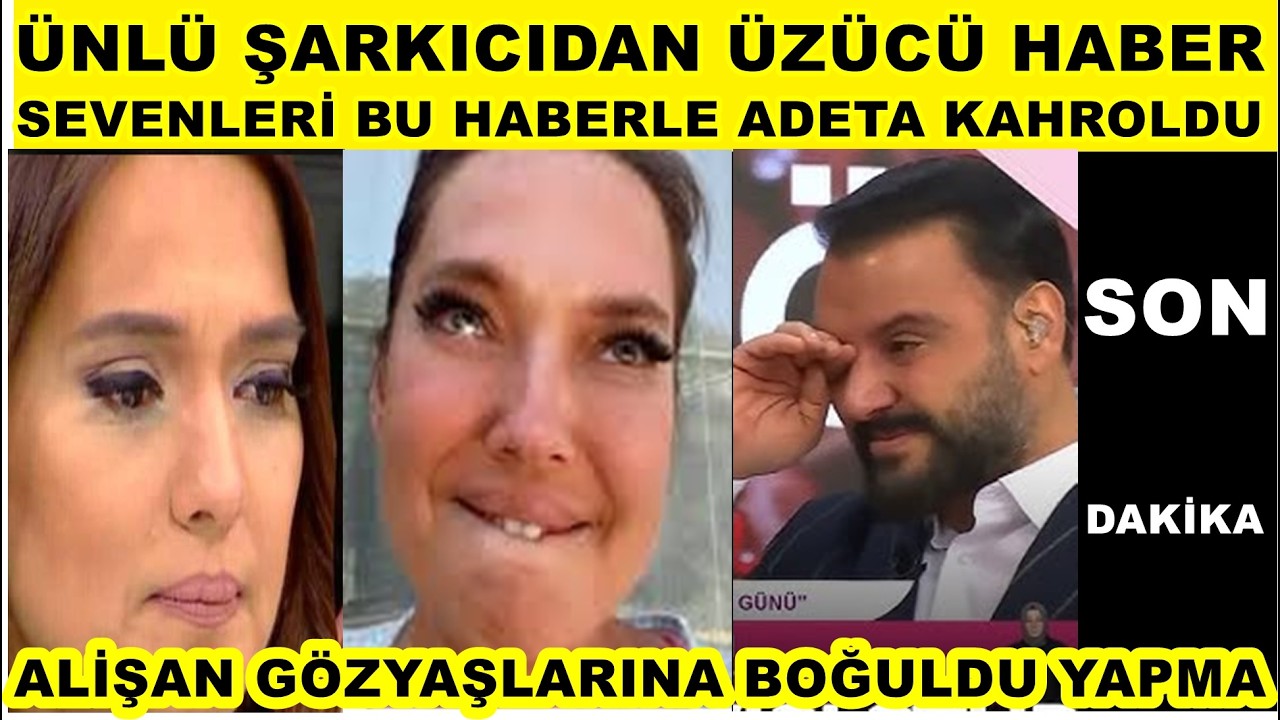 Demet Akalın sevenlerini derinden üzdü hayranları bu haberle adeta yıkıldı Alişan yapma ne olur dedi