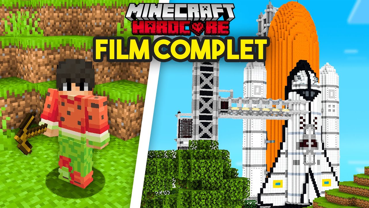 J'ai survécu 1000 Jours sur Minecraft Hardcore [Film complet]