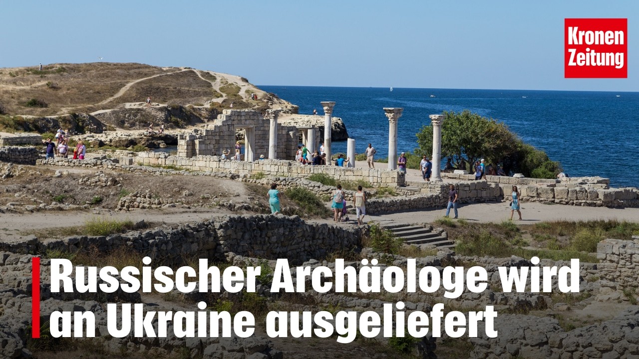 Russischer Archäologe wird an Ukraine ausgeliefert | krone.tv NEWS