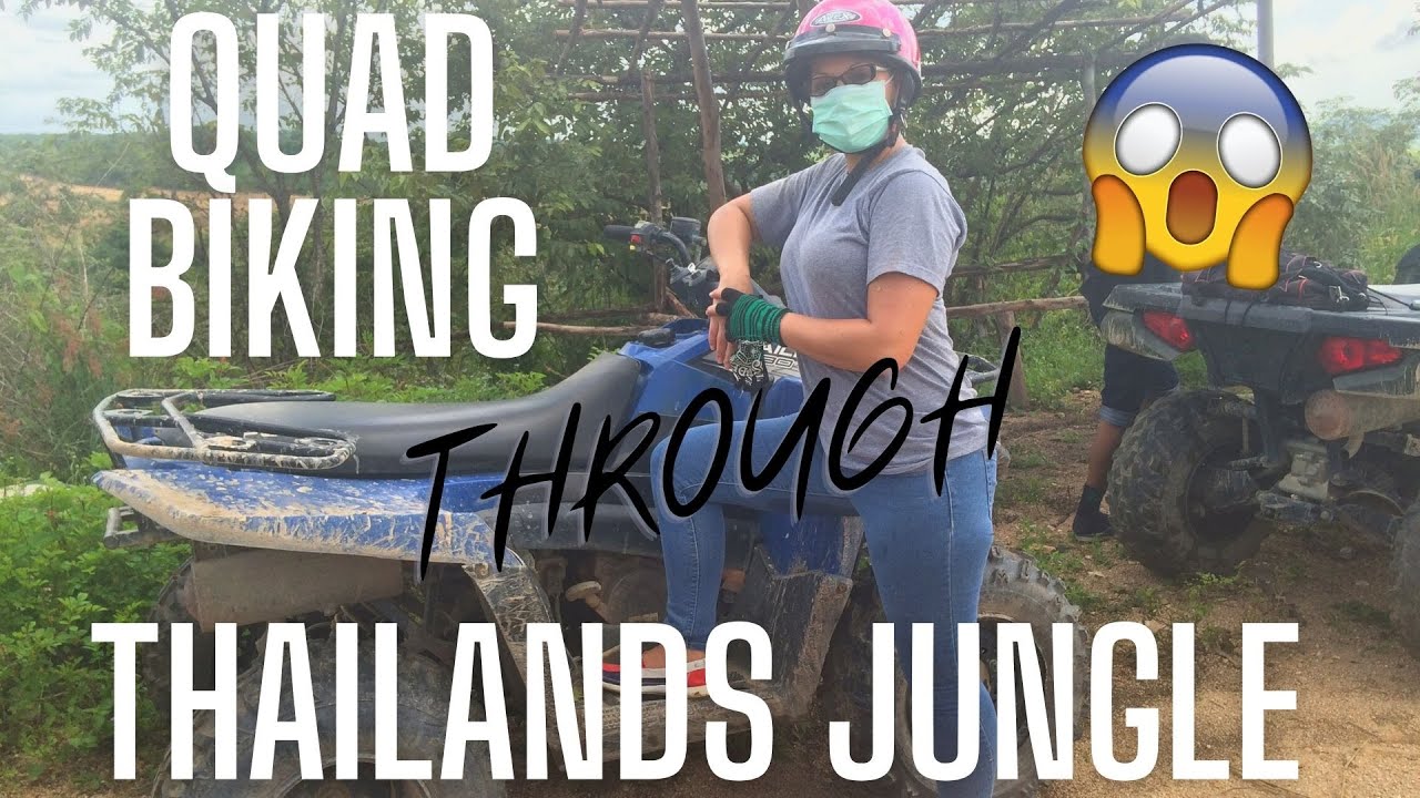 QUAD BIKING THROUGH THAILAND'S JUNGLE | THAILAND TRAVEL | PATTAYA