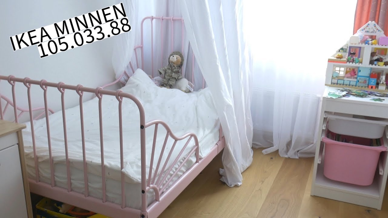 Little Princess Pink Bed (IKEA MINNEN)