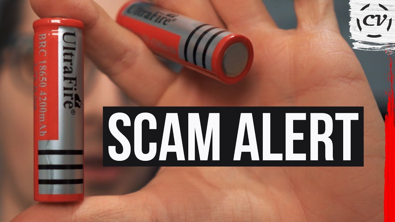 The UltraFire SCAM (Fake 18650 Li-Ion Batteries Rated 4200mAh) BEWARE
