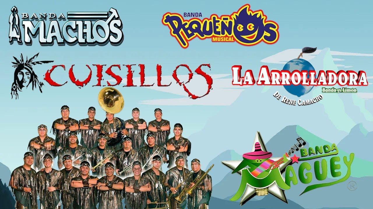 Bandas Viejitas Pero Bonitas Movidas Mix 2023 - Banda Machos, Cuisillos, Maguey, Pequeños Musical