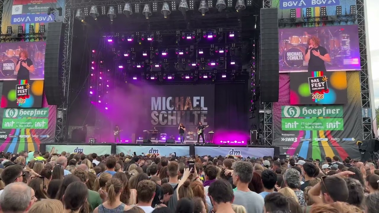 Michael Schulte - For a Second | 23.07.2023 | DAS FEST 2023
