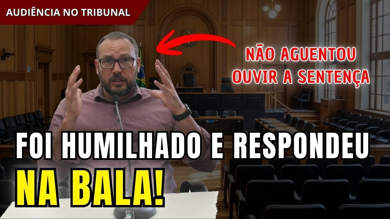 TRIBUNAL DO JÚRI: O réu abandonou o próprio julgamento.