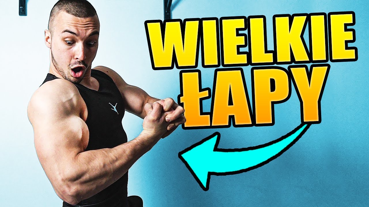 TRENING W DOMU - BICEPS/TRICEPS/BARKI *wielkie łapy*