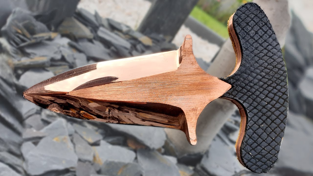 Faire une dague en cuivre