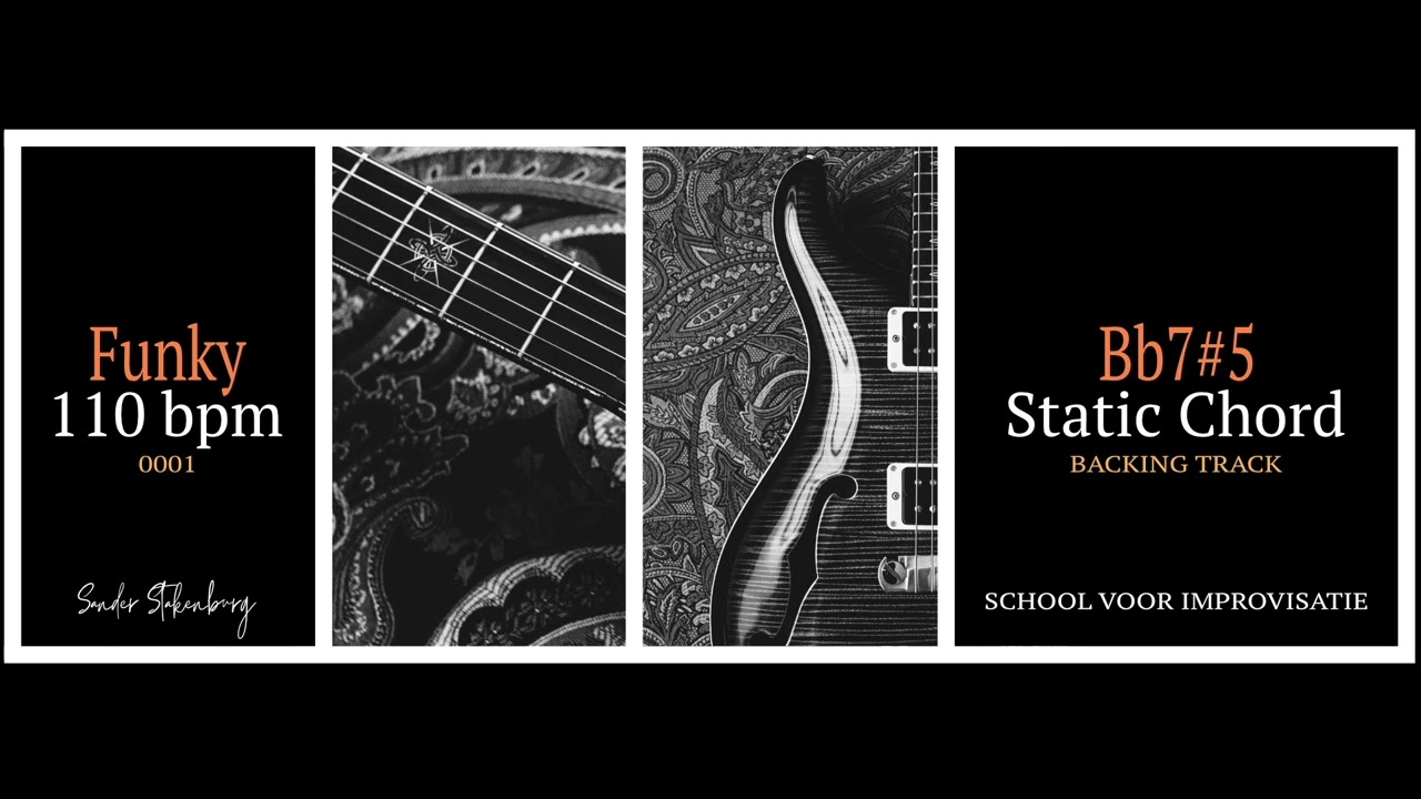 Funky Bb7#5 - Bb7 Altered - Static Chord Backing Track 0001 - 110bpm