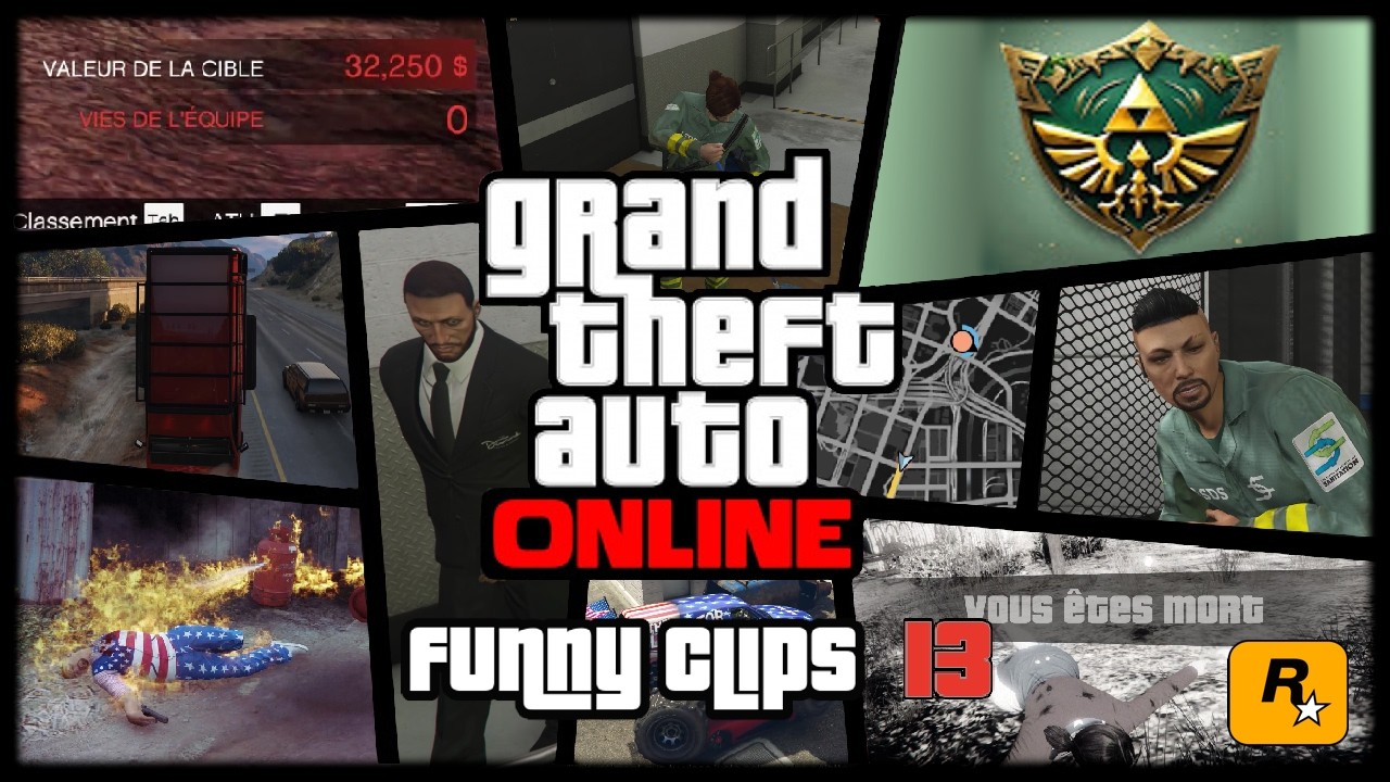 Grand Theft Auto 5 Funny Clips 13