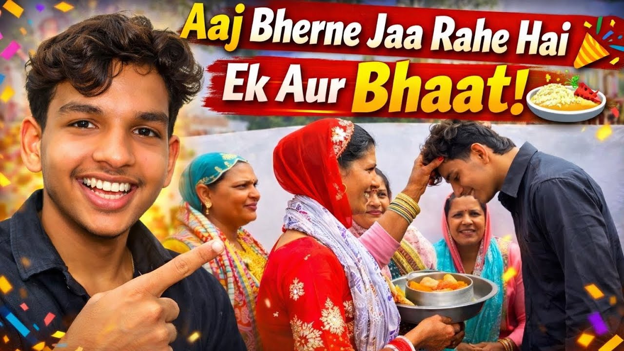 Aaj Bherne Jaa Rahe Hai Ek Aur Bhaat 🎉 | Family Function Vlog