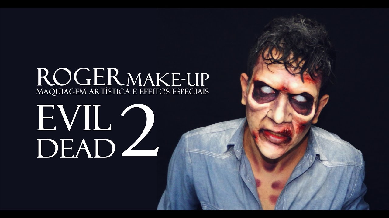 Maquiagem Evil Dead 2 - Tutorial