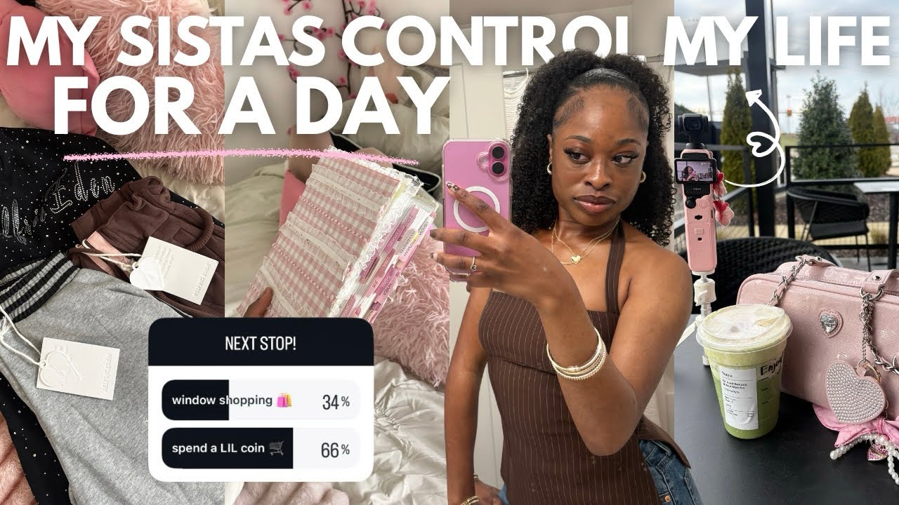 Letting My Sistas Control My Life For A Day ♡ | bible study, gym, try-on haul +more! ft FANY Watch
