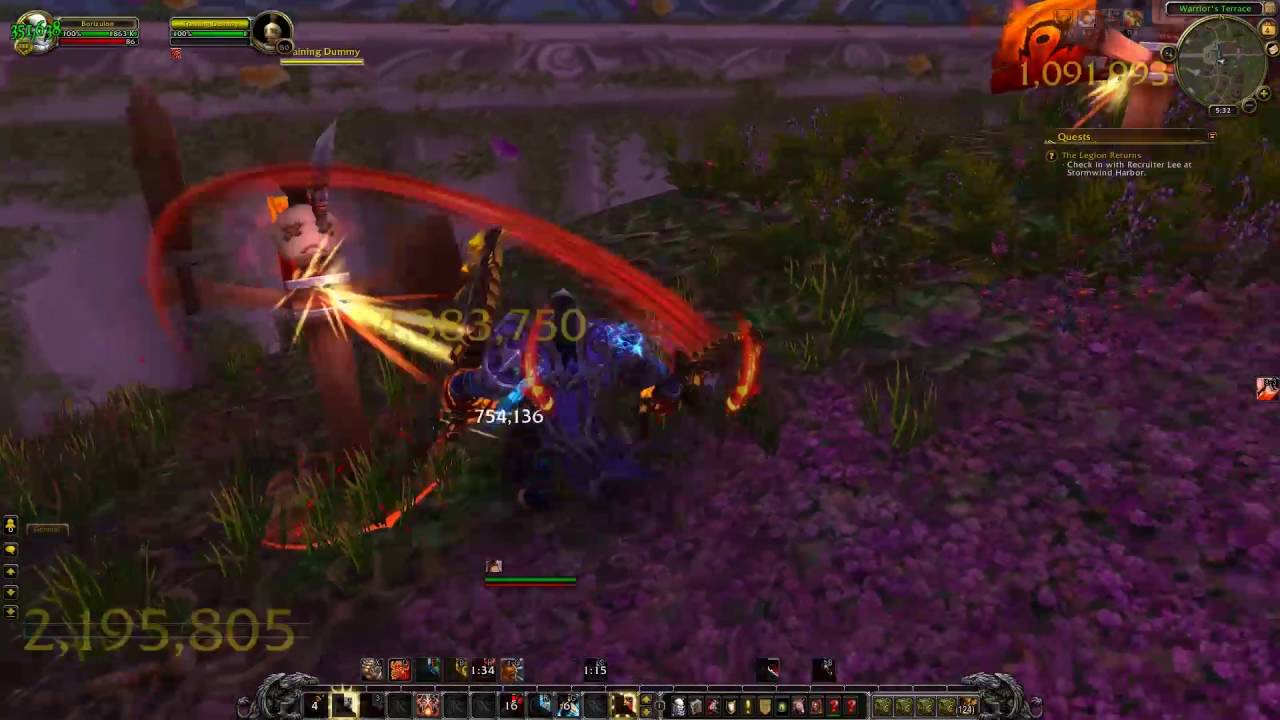 WoW Legion: Male Draenei Arms/Fury Warrior