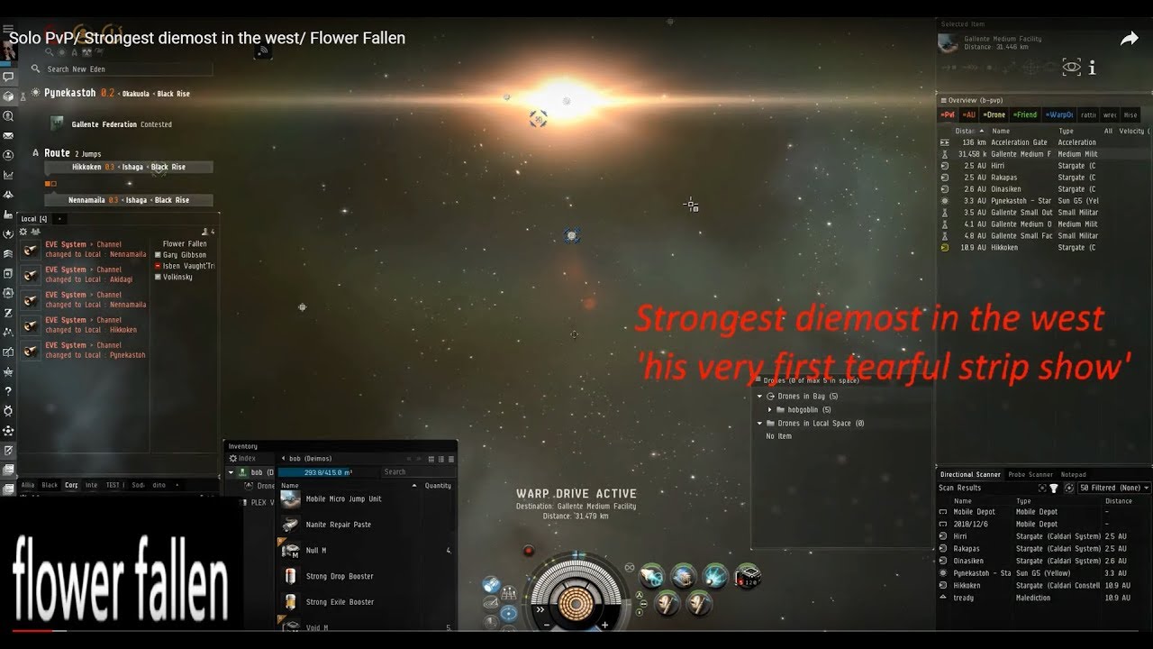 Solo PvP/ Strongest diemost in the west/ Flower Fallen