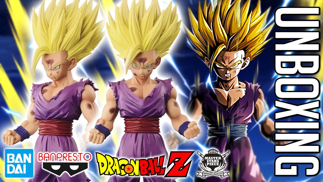 Master Stars Piece SPECIAL Color Ver. Super Saiyan 2 Gohan Figure Unboxing!