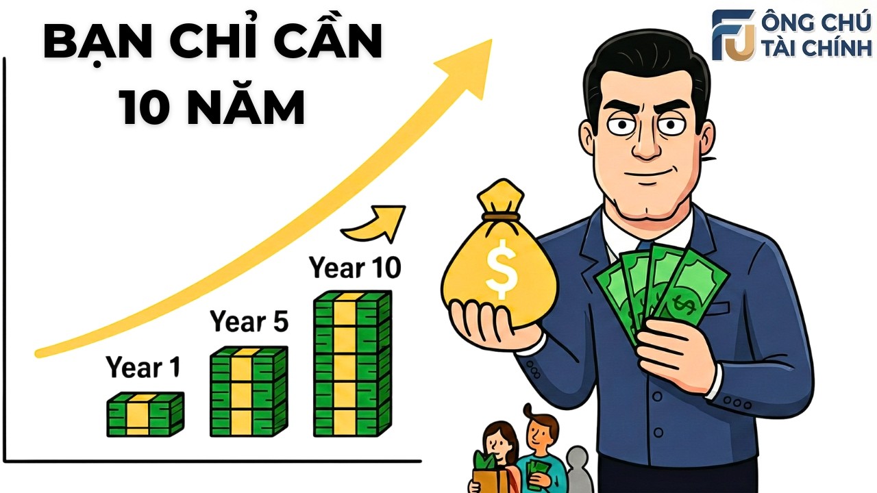 Nghỉ hưu sớm sau 10 năm! Quá đơn giản