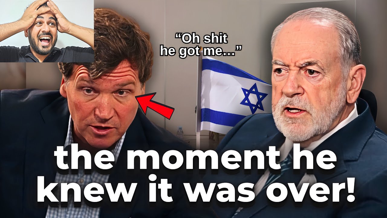 The Exact Moment Tucker Carlson REALIZED He Was Outmatched Against Mike Huckabee