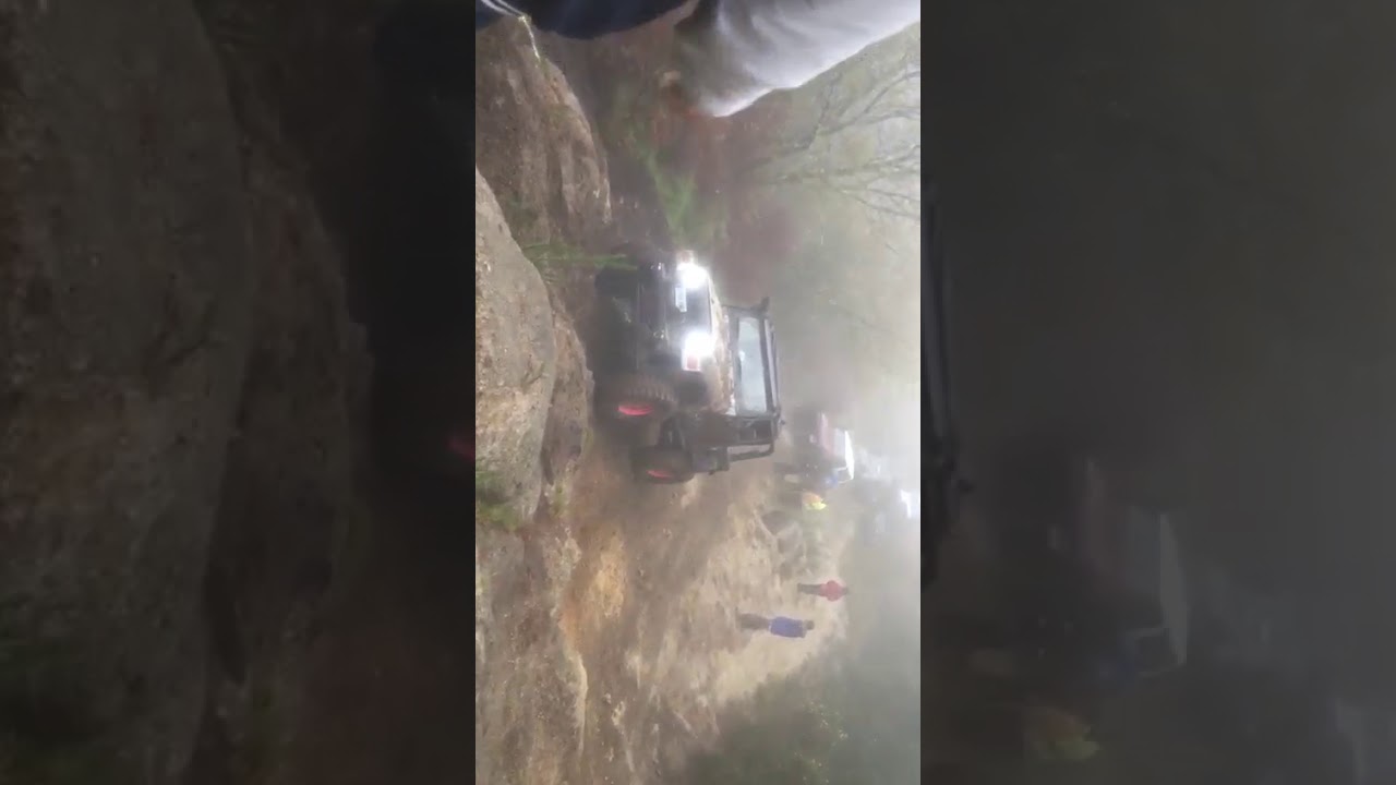 WRANGLER 4.0 ROBER, MONTE XALO ZONA CRAWLER EN MOJADO, PELIGRO, PUENTE DICIEMBRE 2017