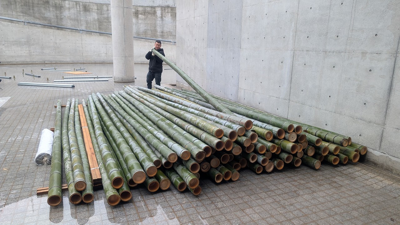 The 2.5m Bamboo Sphere: The Process of Designing Bamboo Art for Tadao Ando’s Architecture
