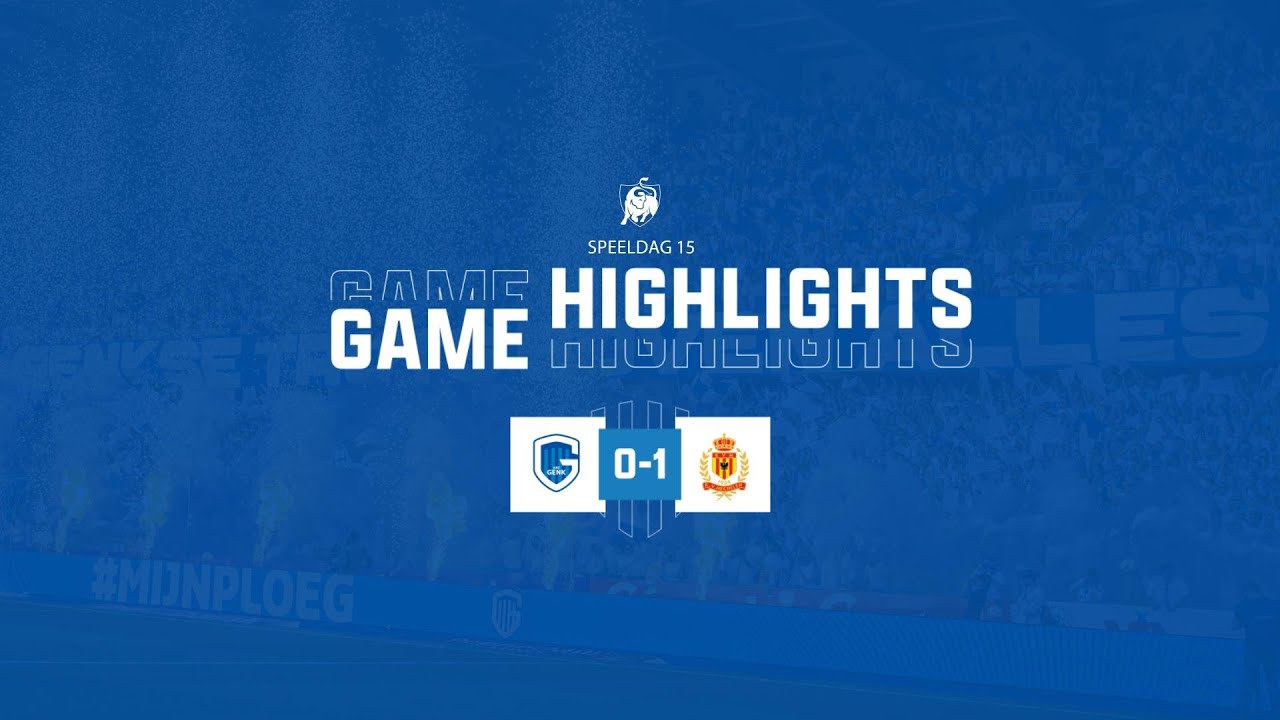 ⚽️15 - KRC Genk - KV Mechelen - Game Highlights