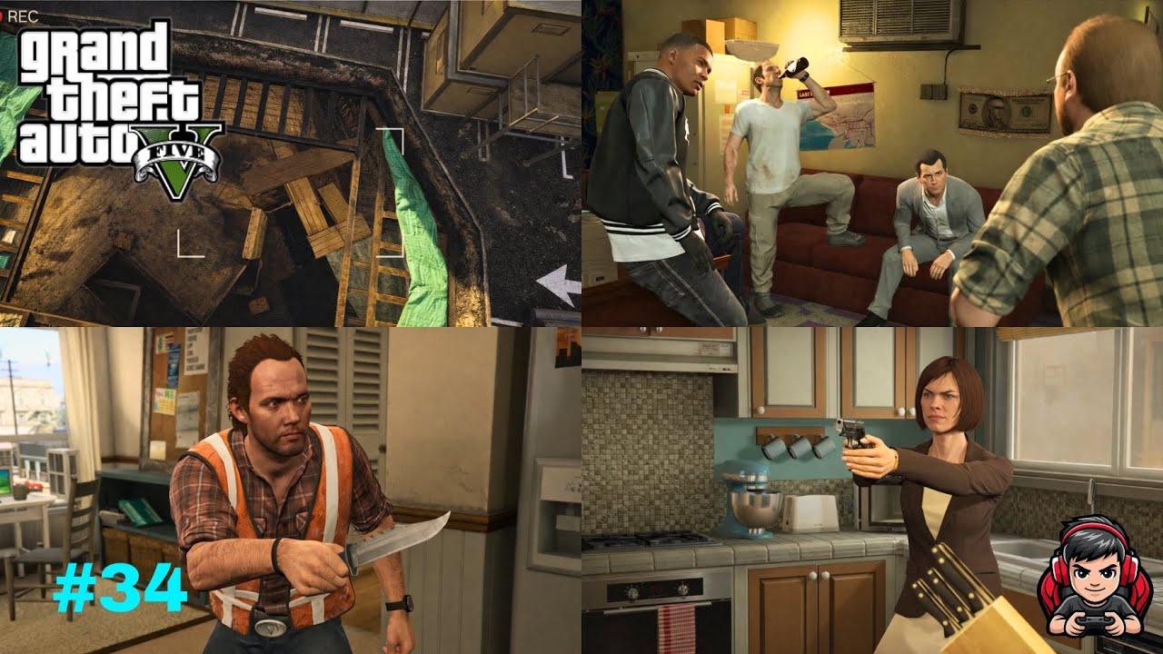 BEFORE GOLD BIGGEST HEIST! GTA V ENHANCED GAMEPLAY #34