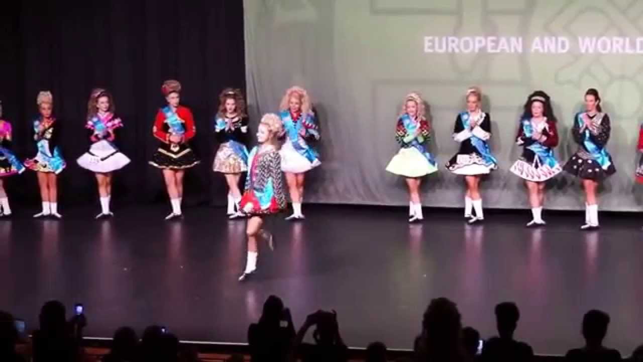 Parade of European Irish Dance Champions 2015 W.I.D.A