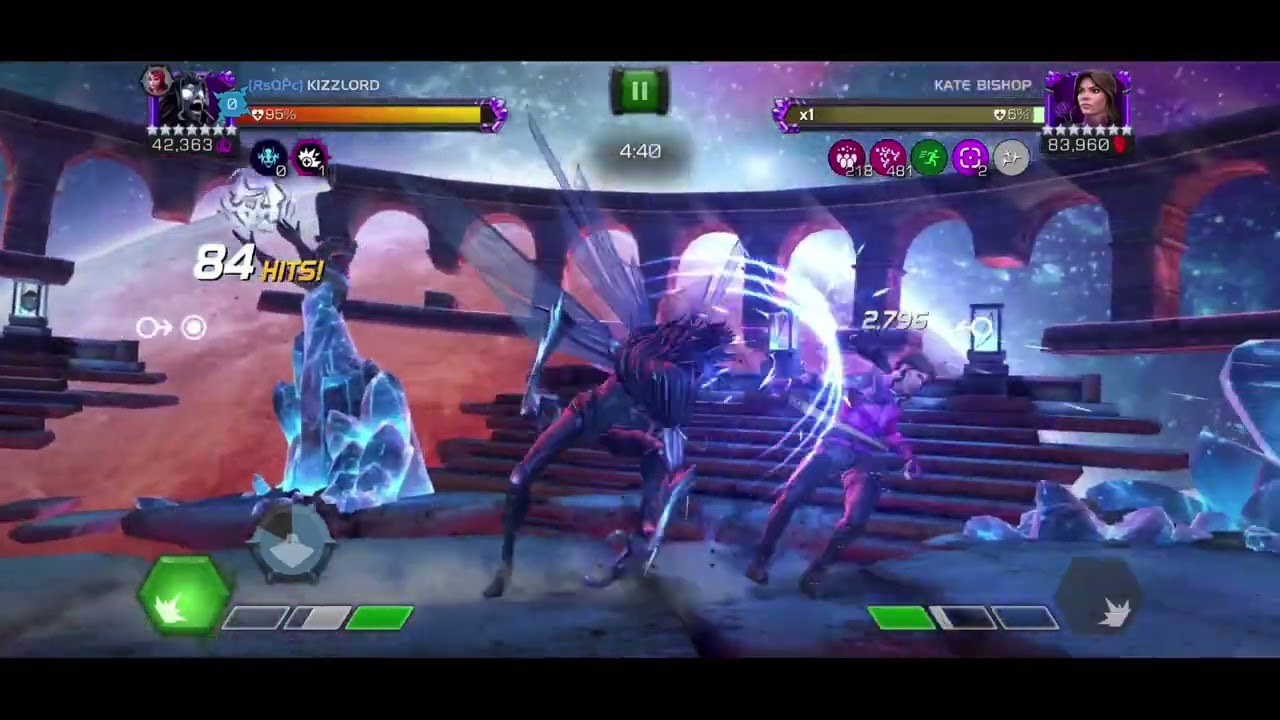 Shathra vs Kate Bishop Alliance Coliseum - Marvel Contest of Champions