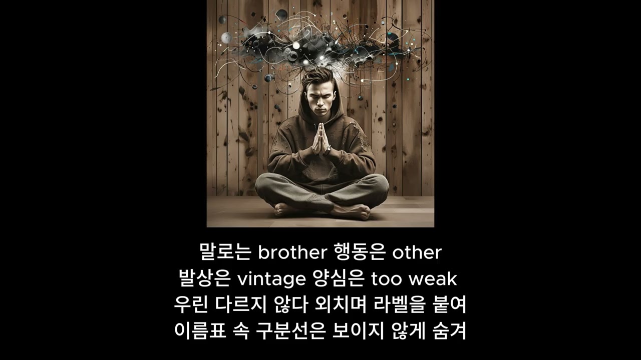 내로남불 - 욕없는 랩가사 Clean Rap Hiphop 힙합
