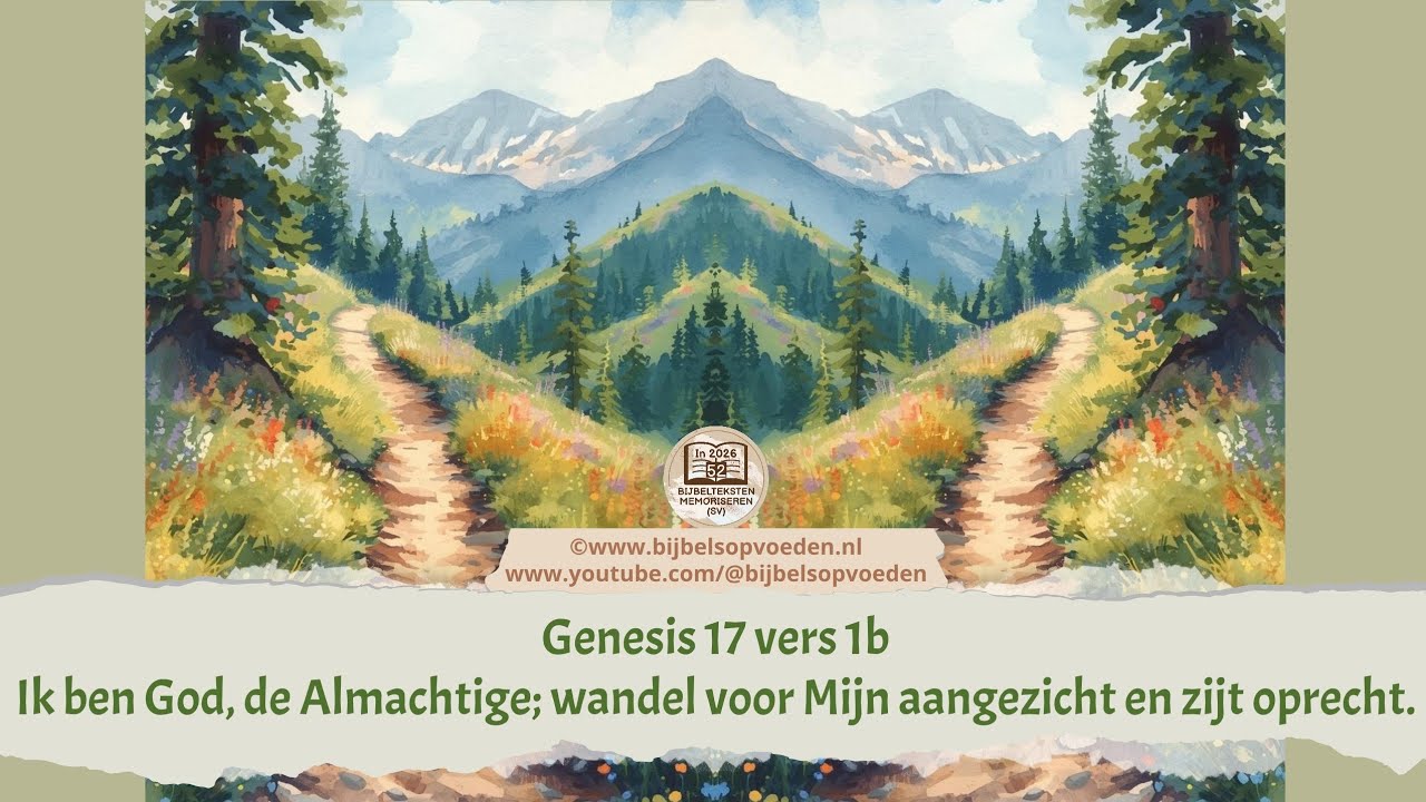 Bijbeltekst zingen: Genesis 17:1b