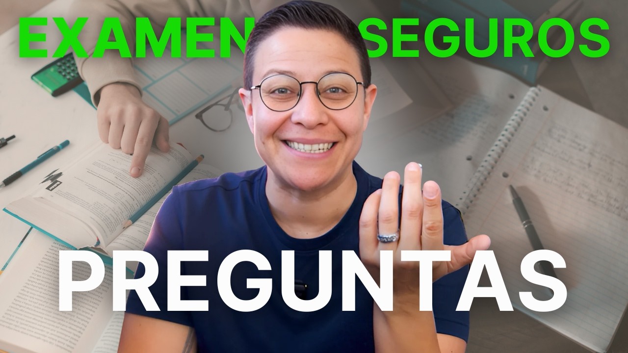 ¿Te quedas en blanco en exámenes de seguro? Prueba esto