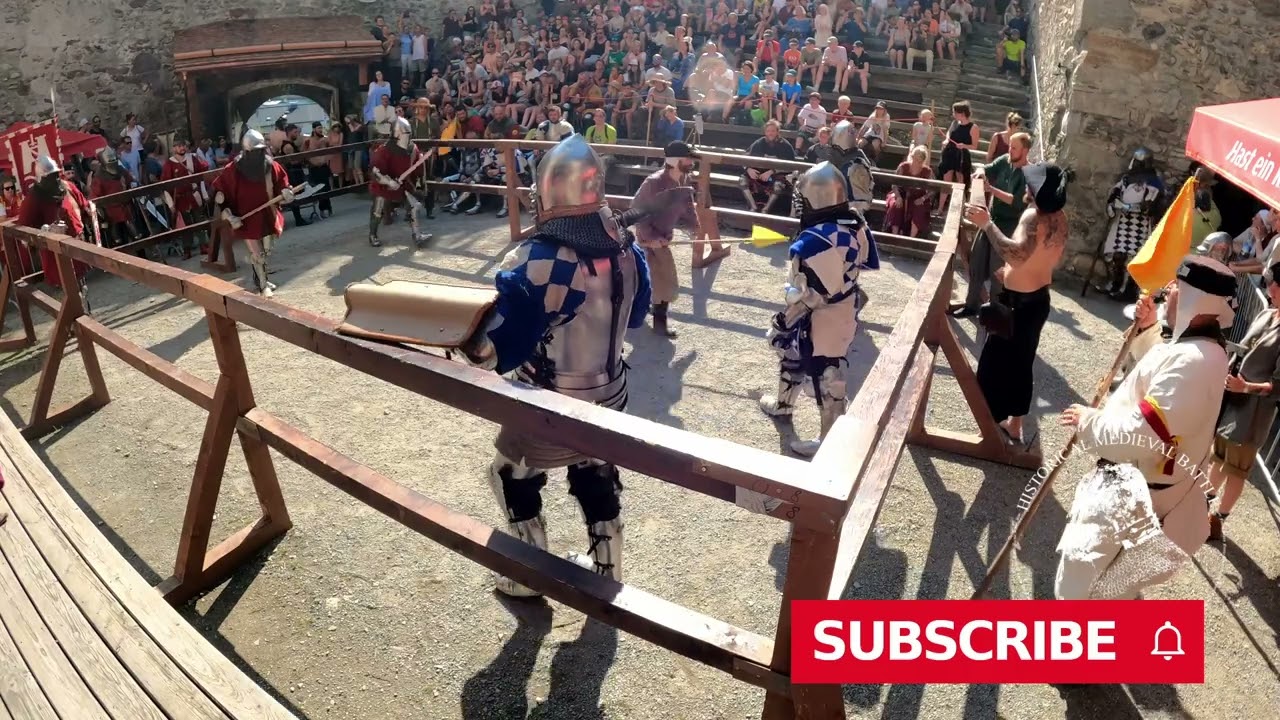 Stahlstadt Linz VS Sword Gym München 1Finale  Burg Kaprun Buhurt IMCF 2022