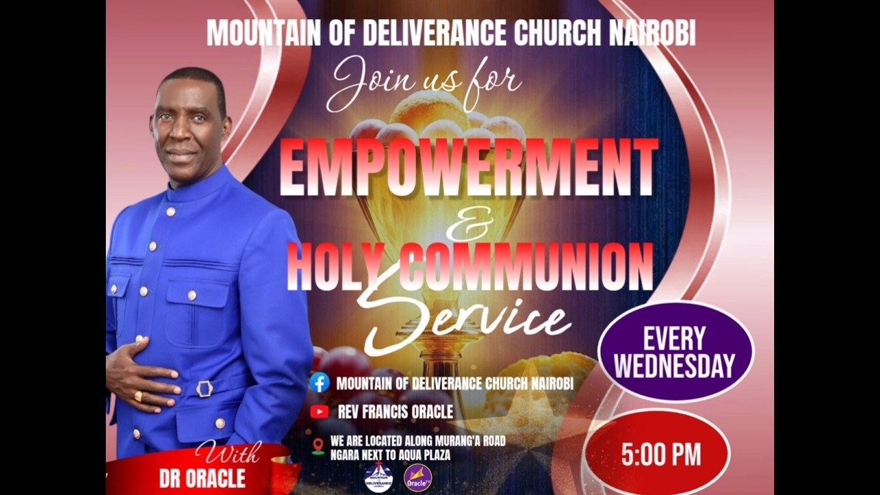 EMPOWERMENT AND HOLY COMMUNION SERVICE || DR. ORACLE