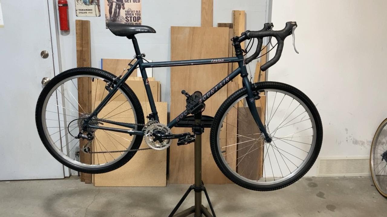 Rocky Mountain Fusion Mountain Bike from 1993 - Gravel Bike Conversion