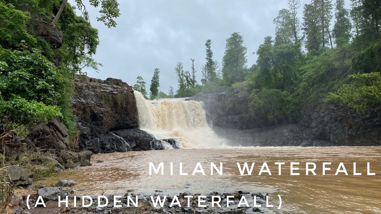 MILAN WATERFALL (a hidden waterfall ) | place to visit in monsoon #waterfall #dangs #gujarattourism
