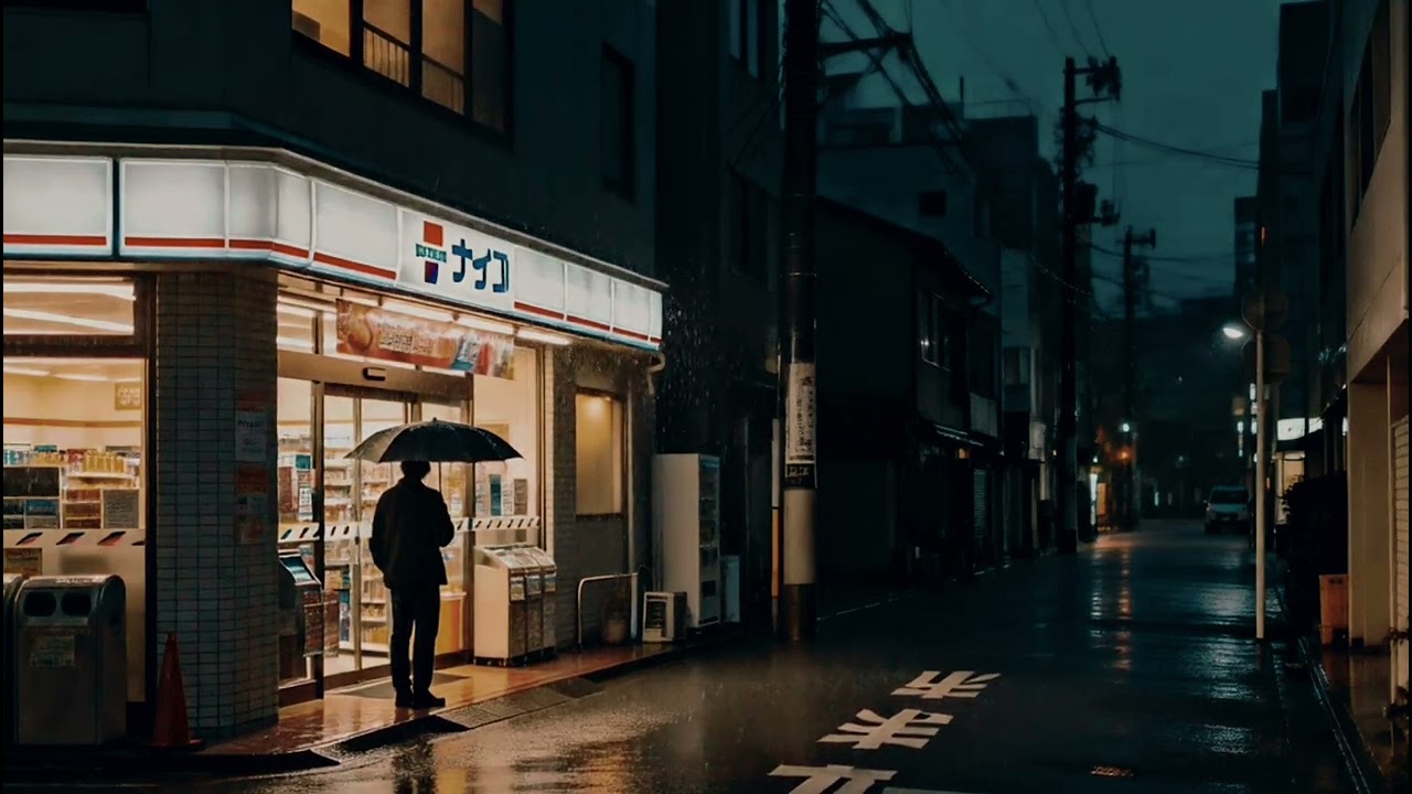 待つ夜の東京 | Waiting in the Rain – Tokyo Night Ambient