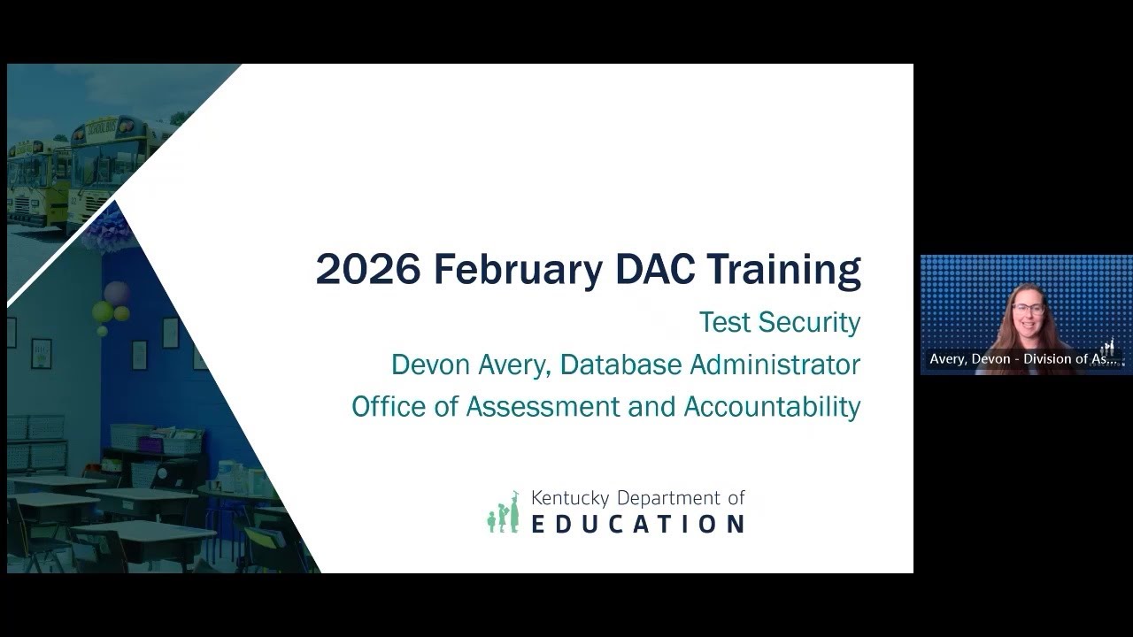 2026 February DAC Training - Test Security
