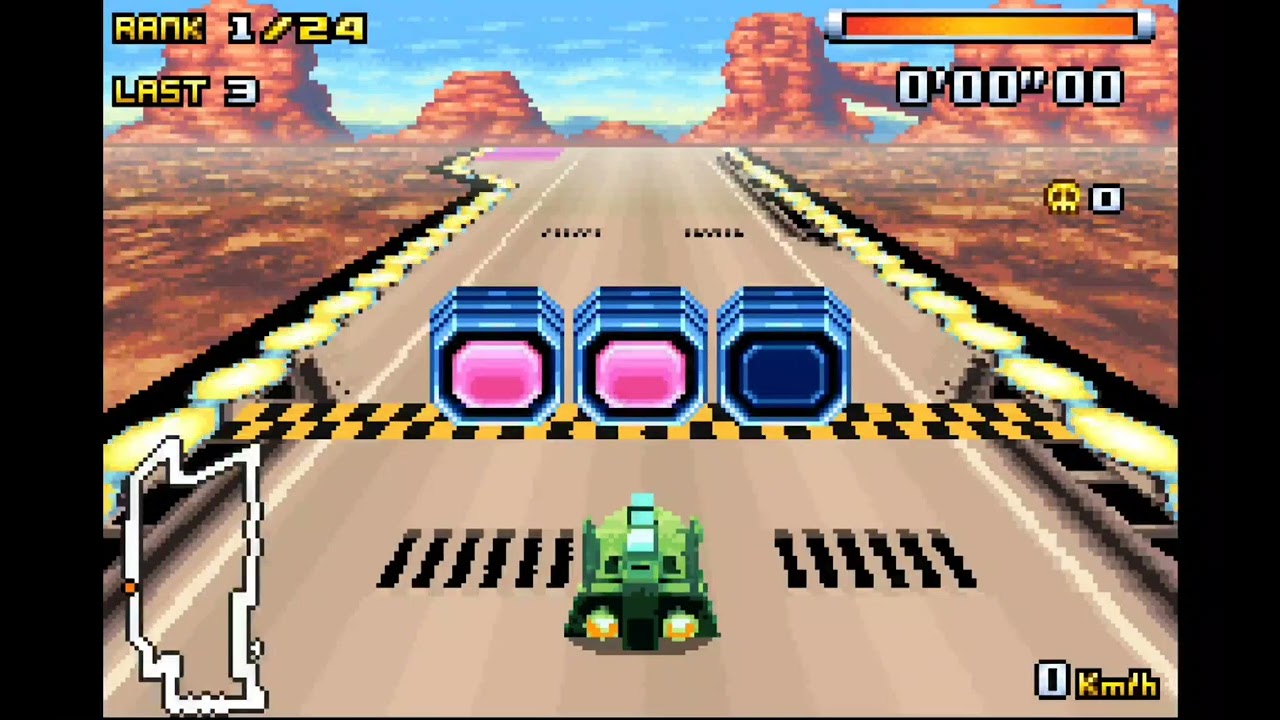 F-Zero Climax Platinum Cup with Green Panther (Master Difficulty)