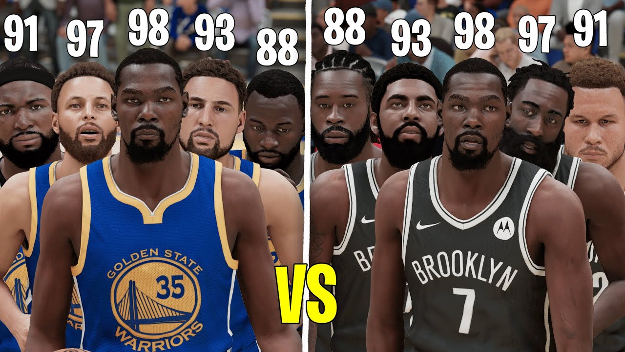 2021 Nets vs 2019 Warriors But Everyone Is In Their Prime...
