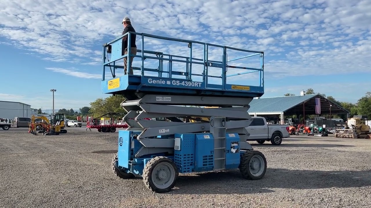 2007 GENIE G54390RT ALL TERRAIN SCISSOR LIFT
