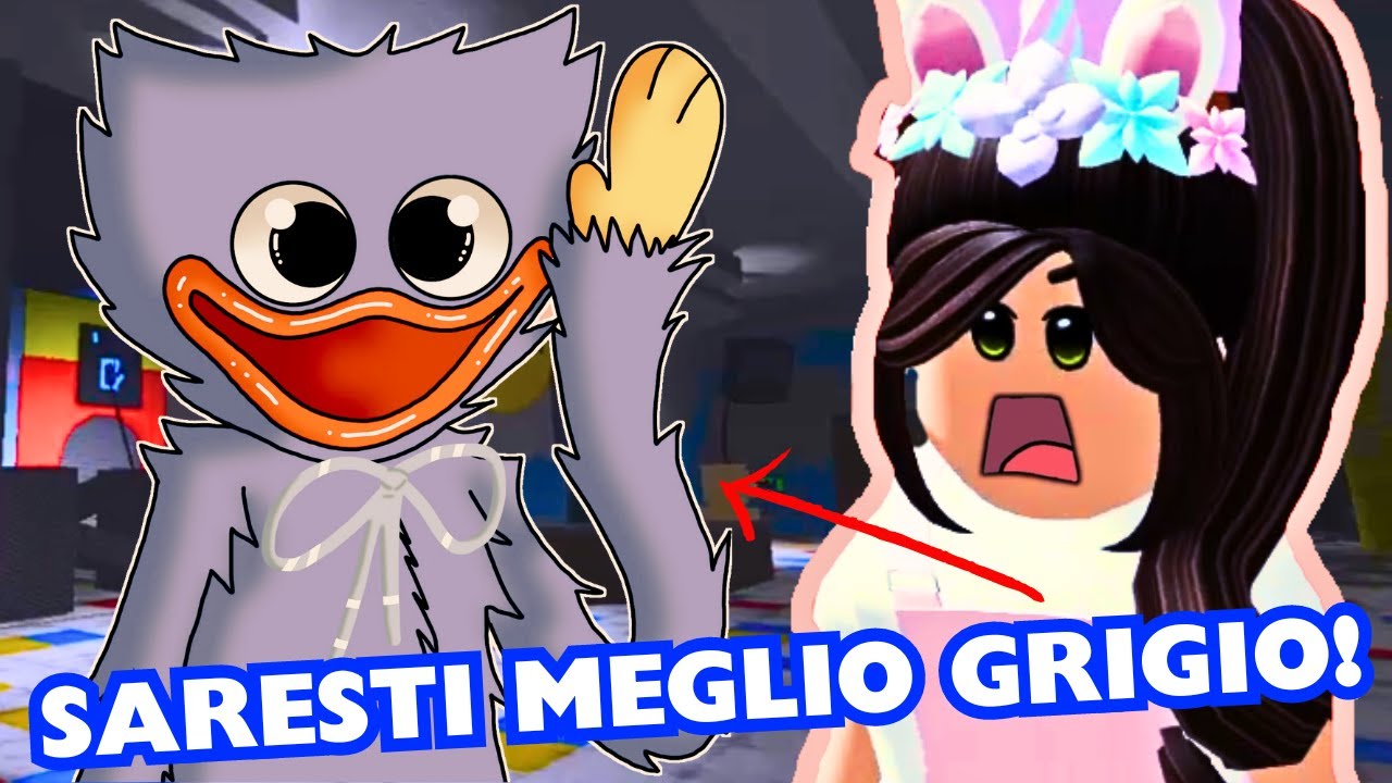 Candy è di nuovo da Huggy Wuggy! 😱 [ROBLOX - POPPY PLAYTIME]