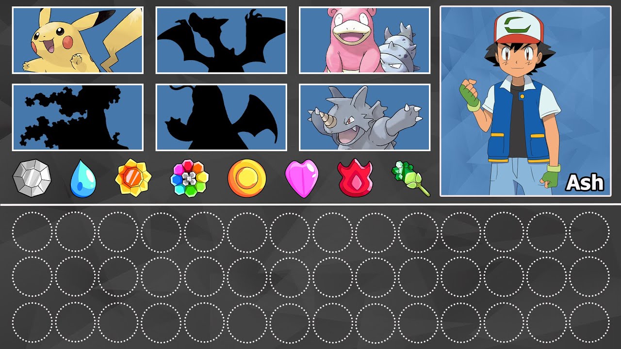 Ash All New Pokemon Team My Version