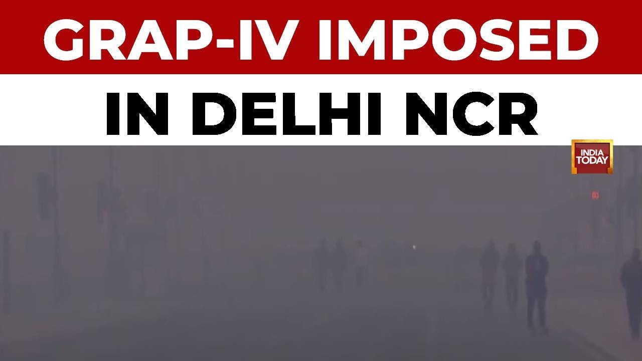Delhi NCR Chokes Under Smog Blanket: GRAP-4 Invoked as AQI Hits Severe Category | India Today News