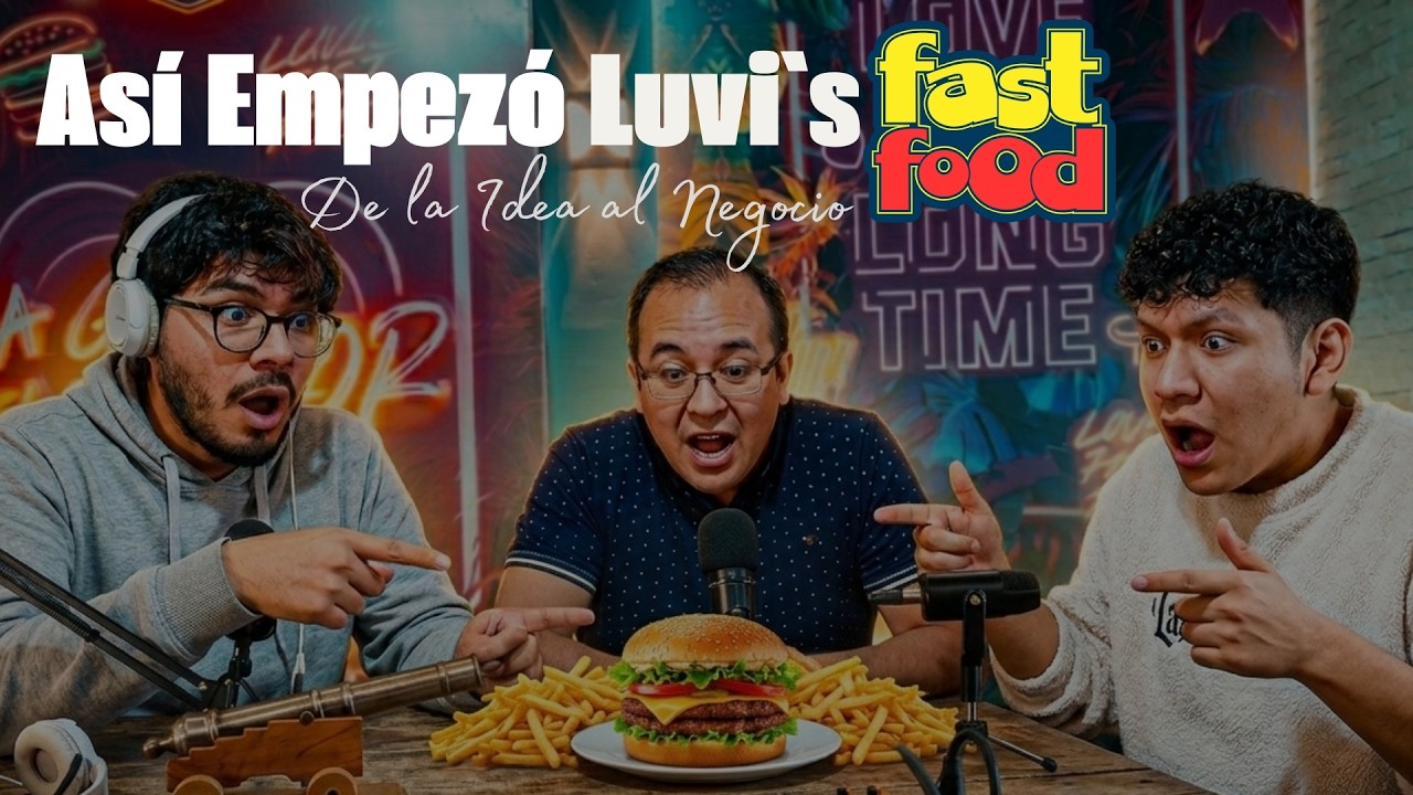 Empezó con una idea… hoy tiene su propio restaurante: Luvi`s Fast Food #podcast móvil 1