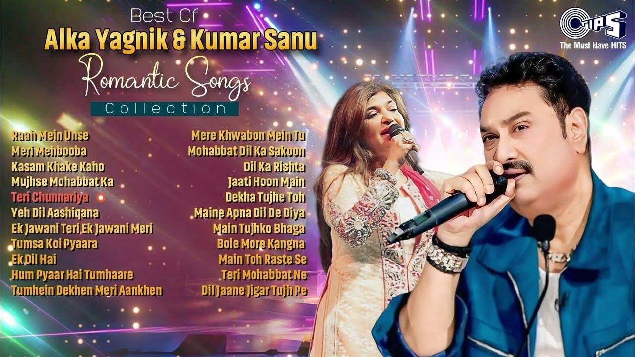 Best of Alka Yagnik & Kumar Sanu Romantic Songs | Raah Mein Unse, Ek Jawani Teri Ek Jawani Meri