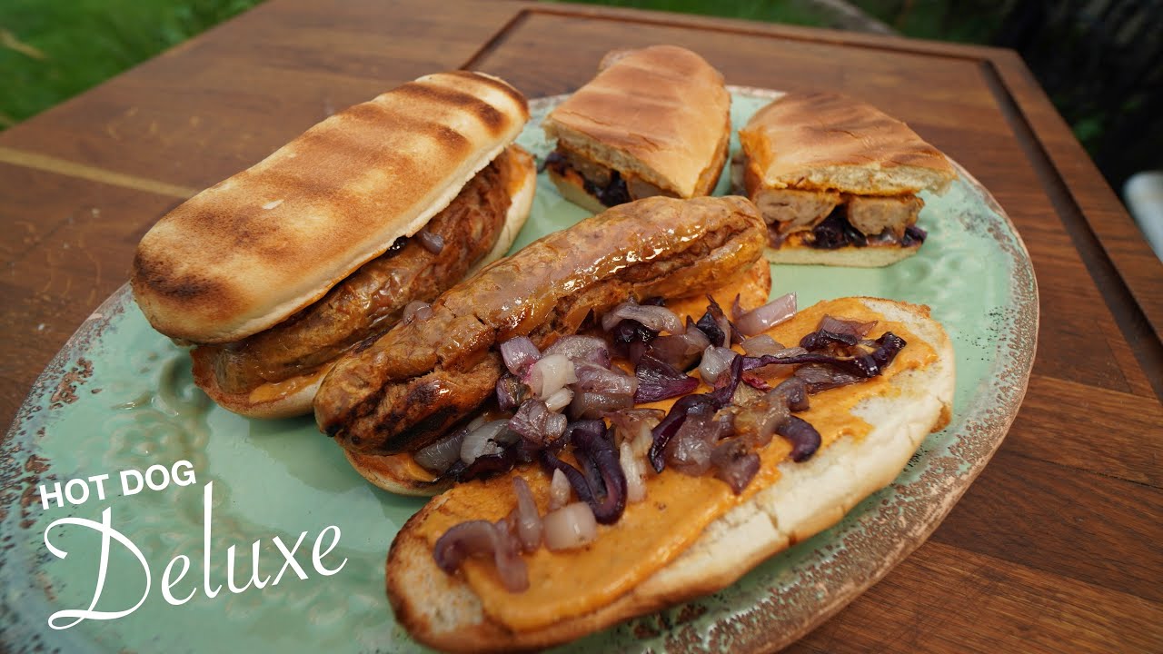HOT DOG Deluxe mit Bratwurst | Triple Oak