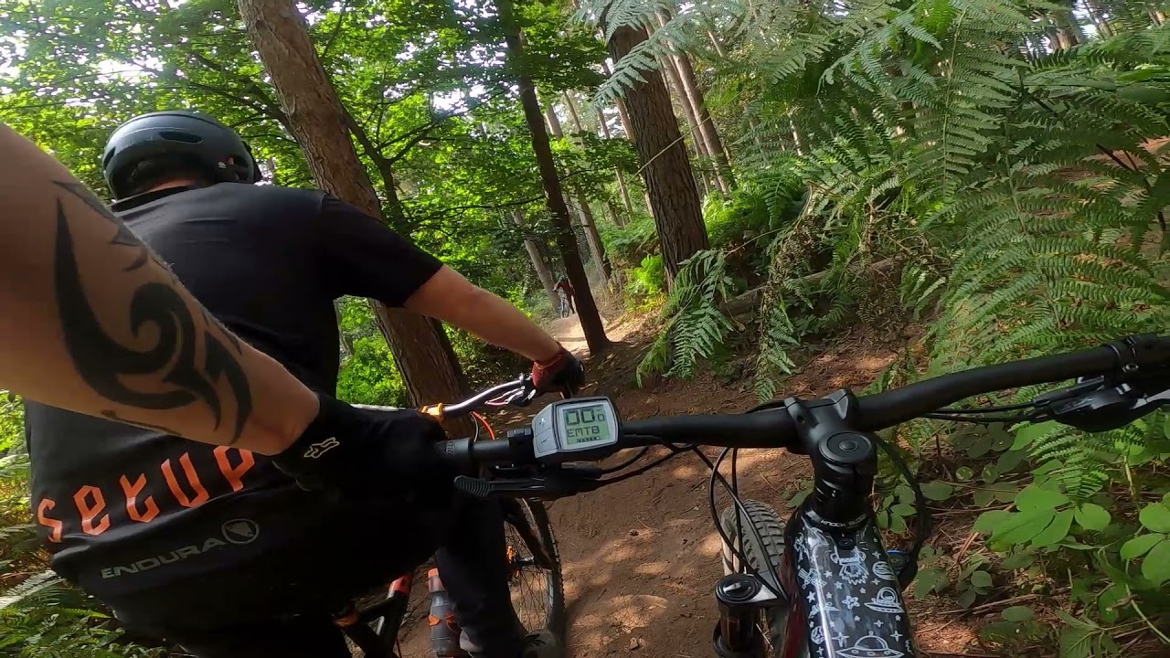 We went and checked out Cowleigh Woods Malvern. Glad I had the E bike. Trek Rail 7.