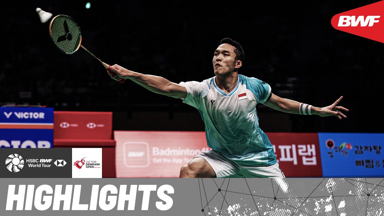 Jonatan Christie goes up against Alex Lanier for a spot in the finals